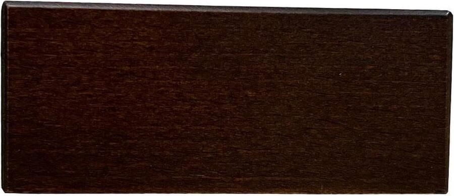 Furniture Legs Europe FLE Meubelpoot bruin hoek 11 bij 11 cm en hoogte 4 5 cm van massief hout