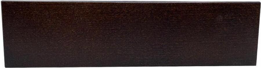 Furniture Legs Europe FLE Meubelpoot bruin rechthoek 23 bij 4 5 cm en hoogte 6 cm van massief hout