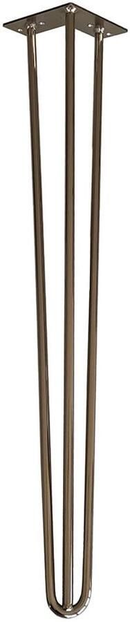 Furniture Legs Europe FLE Stalen hairpin brons hairpin ø 1 2 cm en hoogte 72 cm