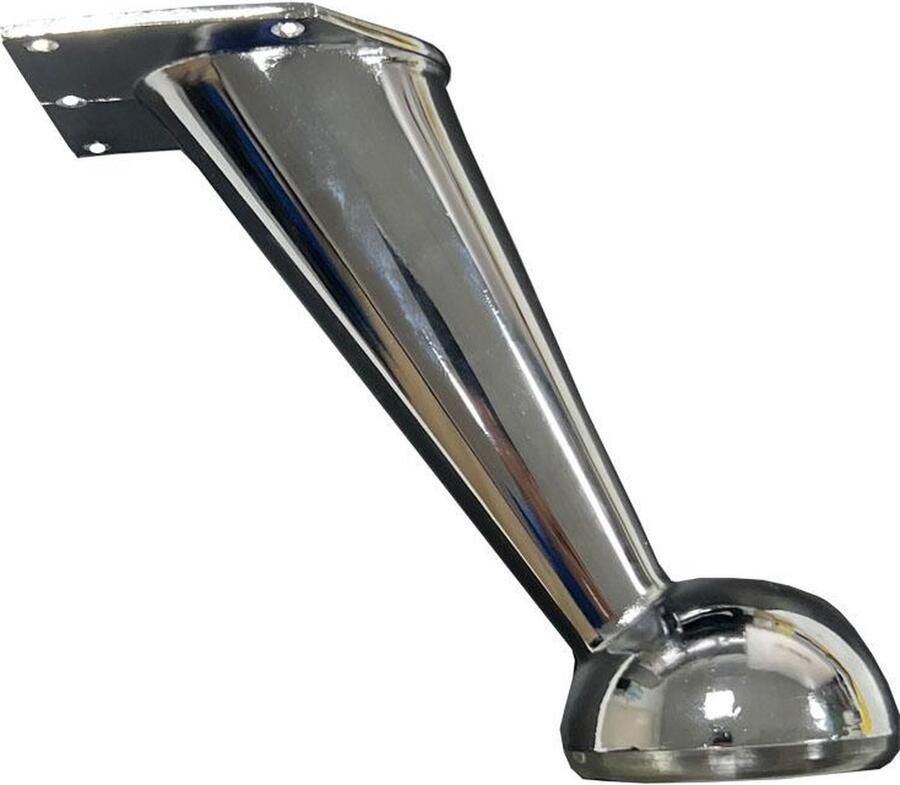 Furniture Legs Europe FLE Stalen meubelpoot chroom conisch 5 bij 14 cm en hoogte 12 5 cm