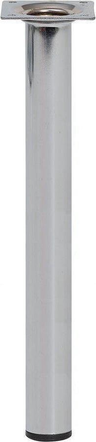Furniture Legs Europe FLE Stalen meubelpoot chroom rond ø 3 cm en hoogte 40 cm