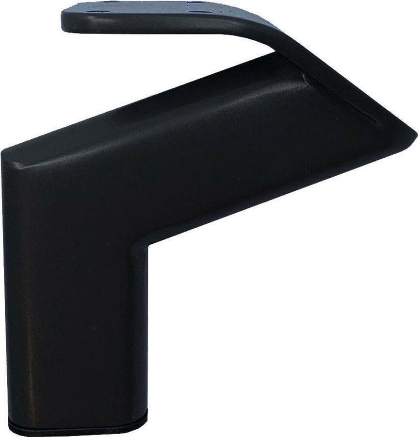 Furniture Legs Europe FLE Stalen meubelpoot zwart design 11 5 bij 2 cm en hoogte 12 cm