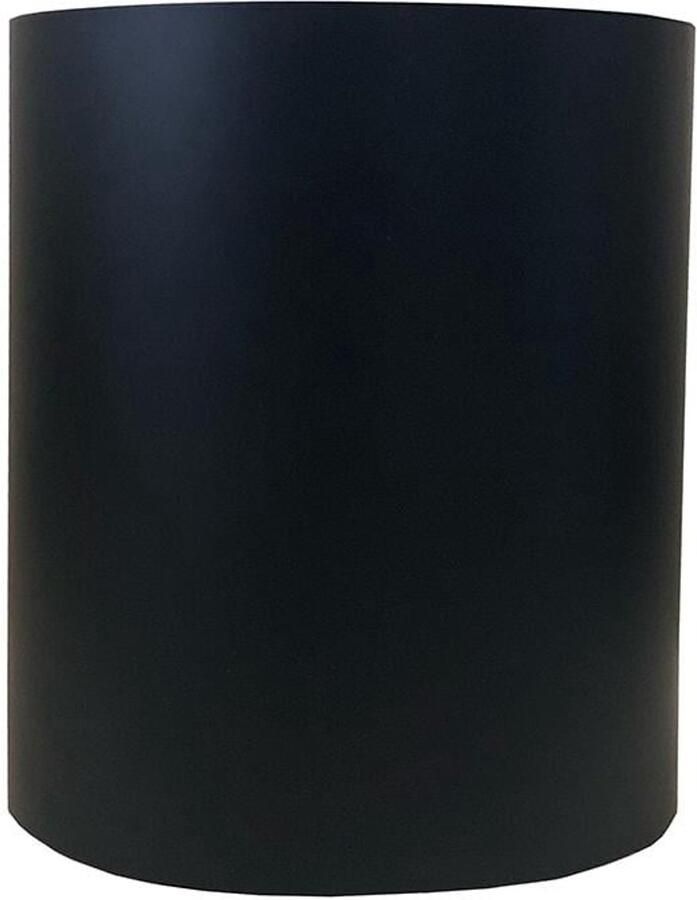 Furniture Legs Europe FLE Stalen salononderstel zwart rond Ø26.5 cm en hoogte 28 5 cm