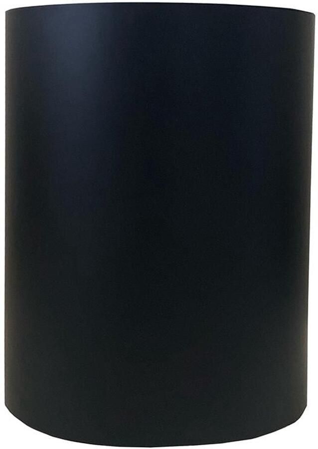 Furniture Legs Europe FLE Stalen salononderstel zwart rond Ø26.5 cm en hoogte 35 5 cm