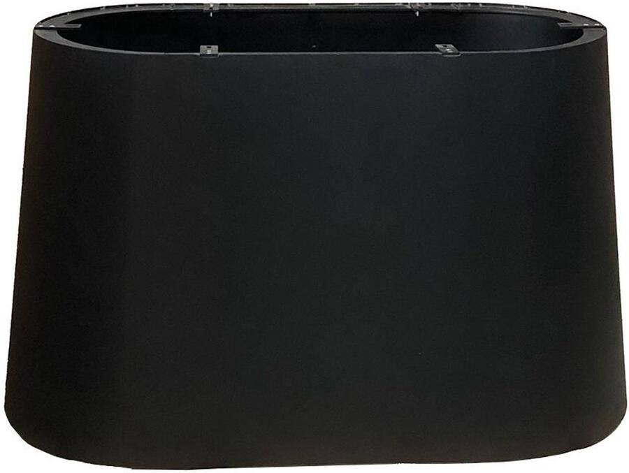 Furniture Legs Europe Ovale design kegel tafelpoot van onbehandelde eiken van 120 bij 60 cm en hoogte 72 cm