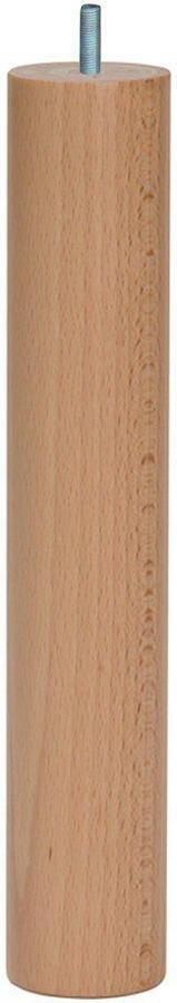 Furniture Legs Europe Ronde houten meubelpoot 28 cm (M10)