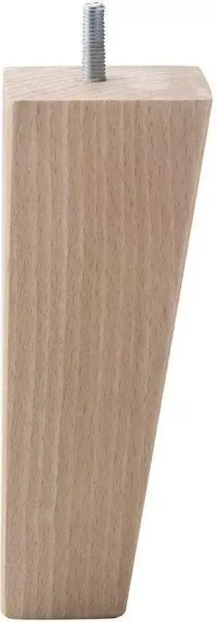 Furniture Legs Europe Houten meubelpoot 20 cm (M8)