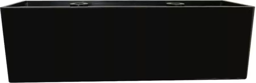 Furniture Legs Europe FLE Zwarte Rechthoekige Meubelpoot 4 5 cm Kunststof Poten voor Bank Kast en Bed Hoogte 4 5 cm Breedte 15 cm