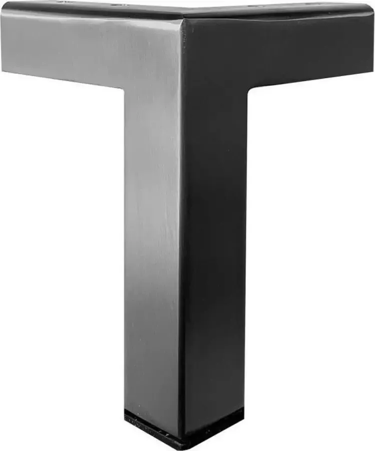 Furniture Legs Europe RVS INOX look hoekpoot 13 cm