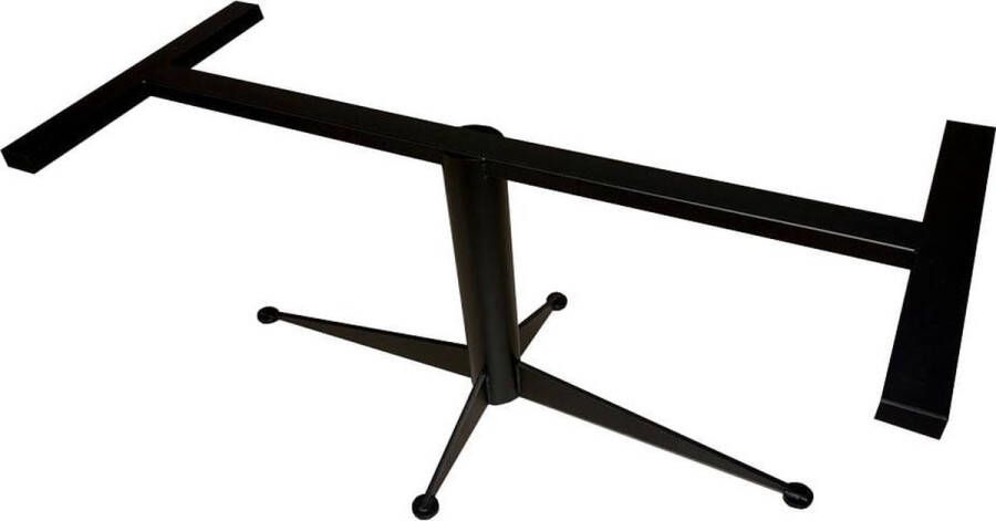 Furniture Legs Europe FLE Stalen tafelonderstel zwart kolom 180 bij 80 cm en hoogte 73 cm - Foto 2