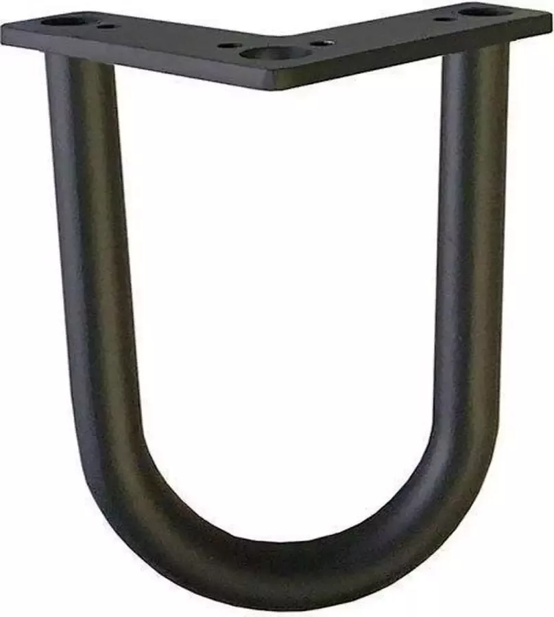 Furniture Legs Europe FLE Stalen hairpin zwart hairpin ø 1 6 cm en hoogte 15 cm