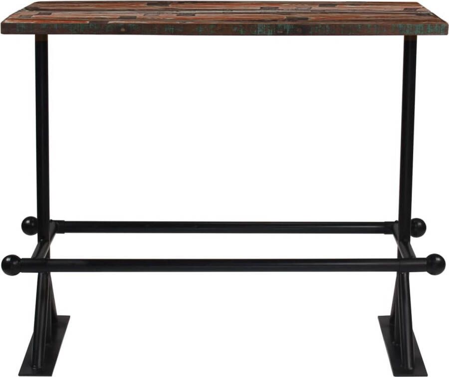 Furniture Limited Bartafel 150x70x107 cm massief gerecycled hout meerkleurig