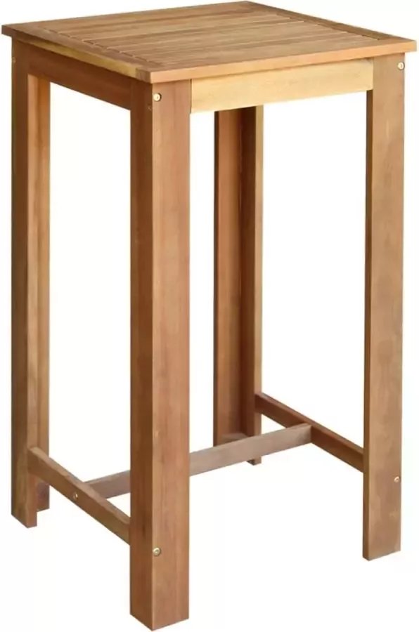 Furniture Limited Bartafel 60x60x105 cm massief acaciahout