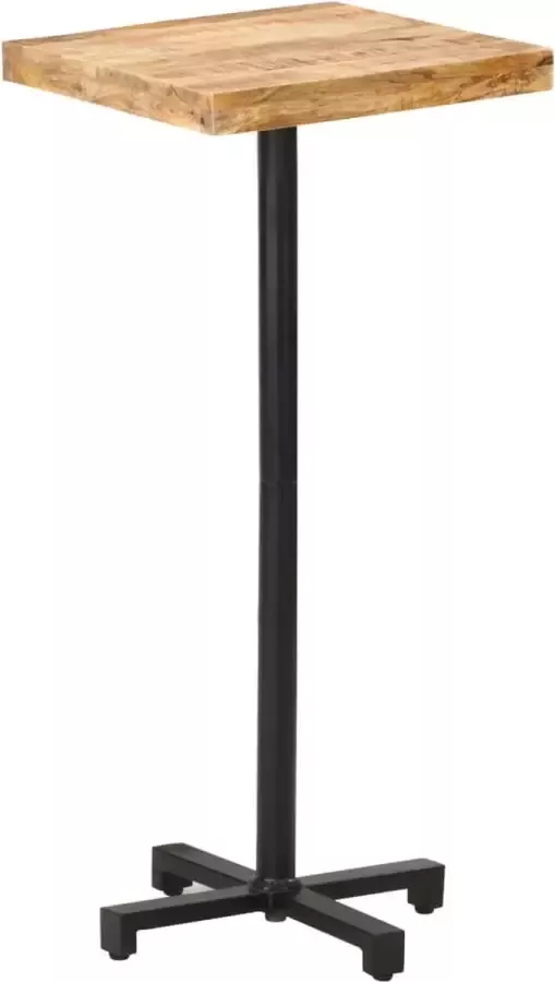 Furniture Limited Bartafel vierkant 50x50x110 cm ruw mangohout