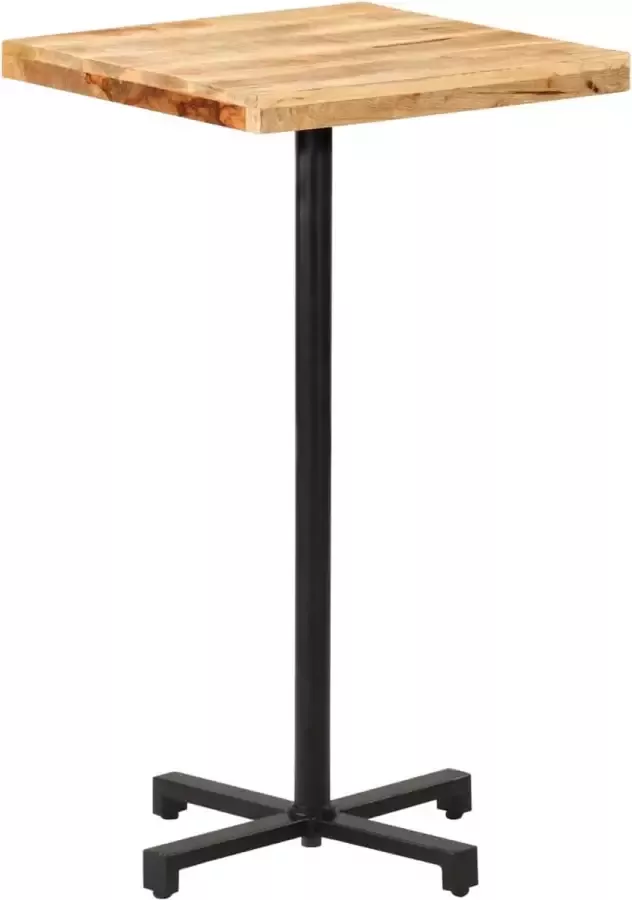 Furniture Limited Bartafel vierkant 60x60x110 cm ruw mangohout