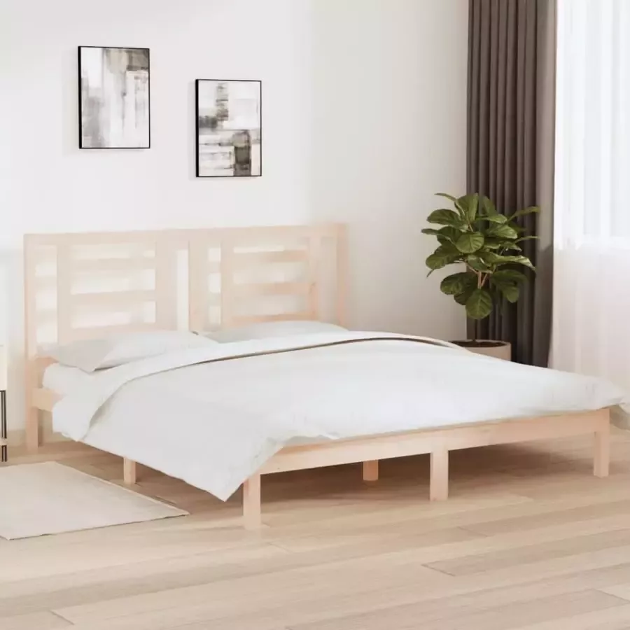 Furniture Limited Bedframe massief hout 180x200 cm 6FT Super King