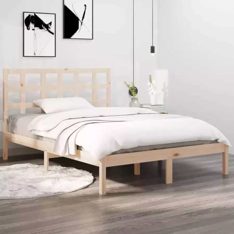 Furniture Limited Bedframe massief hout 180x200 cm 6FT Super King