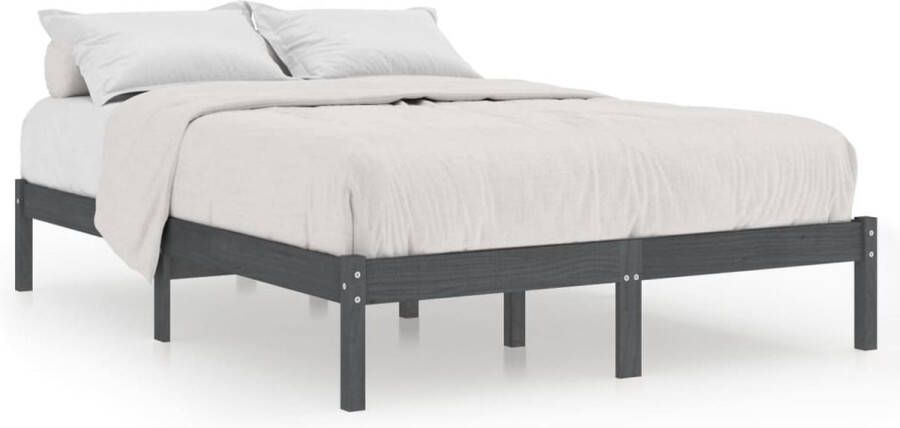 Furniture Limited Bedframe massief hout grijs 180x200 cm 6FT Super King