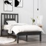 Furniture Limited Bedframe massief hout grijs 90x190 cm 3FT Single - Thumbnail 1
