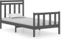 Furniture Limited Bedframe massief hout grijs 90x190 cm 3FT Single - Thumbnail 5