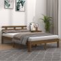 Furniture Limited Bedframe massief hout honingbruin 160x200 cm - Thumbnail 11
