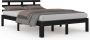 Furniture Limited Bedframe massief hout zwart 140x190 cm - Thumbnail 12