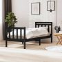 Furniture Limited Bedframe massief hout zwart 75x190 cm 2FT6 Small Single - Thumbnail 4