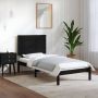 Furniture Limited Bedframe massief hout zwart 90x190 cm 3FT Single - Thumbnail 8