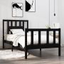 Furniture Limited Bedframe massief hout zwart 90x190 cm 3FT Single - Thumbnail 7