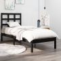 Furniture Limited Bedframe massief hout zwart 90x190 cm 3FT Single - Thumbnail 4