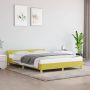 Furniture Limited Bedframe met hoofdeinde stof groen 140x190 cm - Thumbnail 3