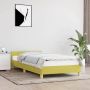 Furniture Limited Bedframe met hoofdeinde stof groen 90x200 cm - Thumbnail 3