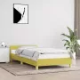 Furniture Limited Bedframe met hoofdeinde stof groen 90x200 cm - Thumbnail 1