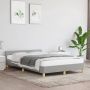 Furniture Limited Bedframe met hoofdeinde stof lichtgrijs 120x200 cm - Thumbnail 3