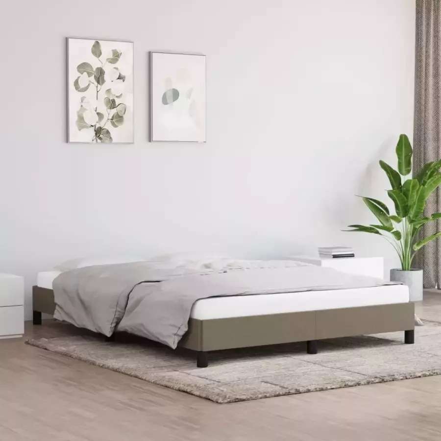 Furniture Limited Bedframe stof taupe 140x190 cm