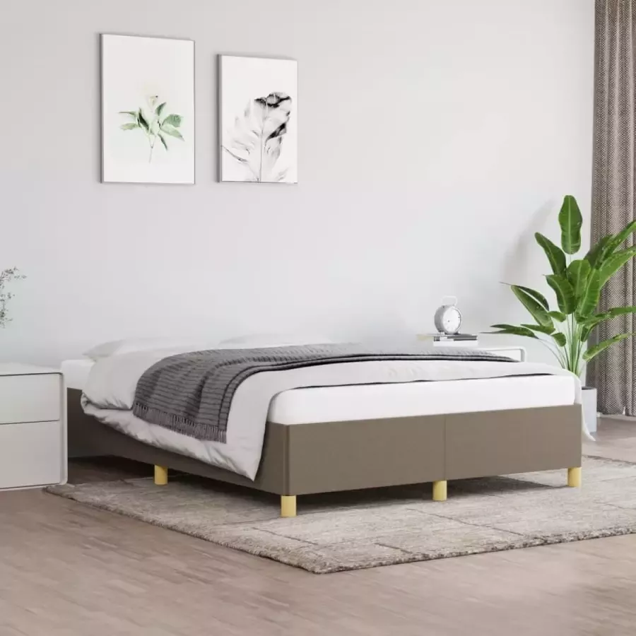 Furniture Limited Bedframe stof taupe 140x190 cm