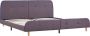 Furniture Limited Bedframe stof taupe 160x200 cm - Thumbnail 3