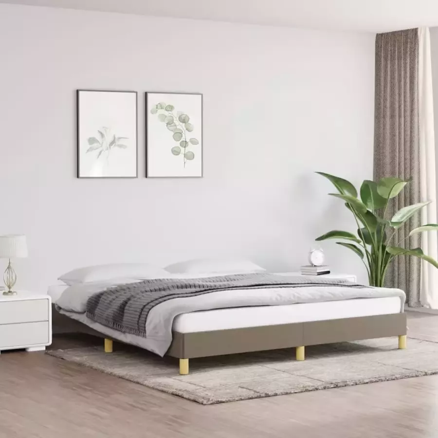 Furniture Limited Bedframe stof taupe 180x200 cm