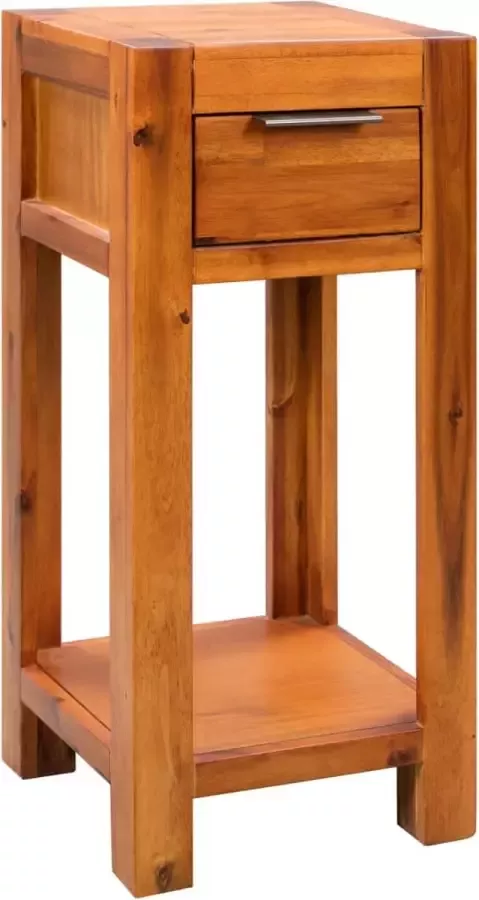 Furniture Limited Bijzettafel 30x30x70 cm massief acaciahout