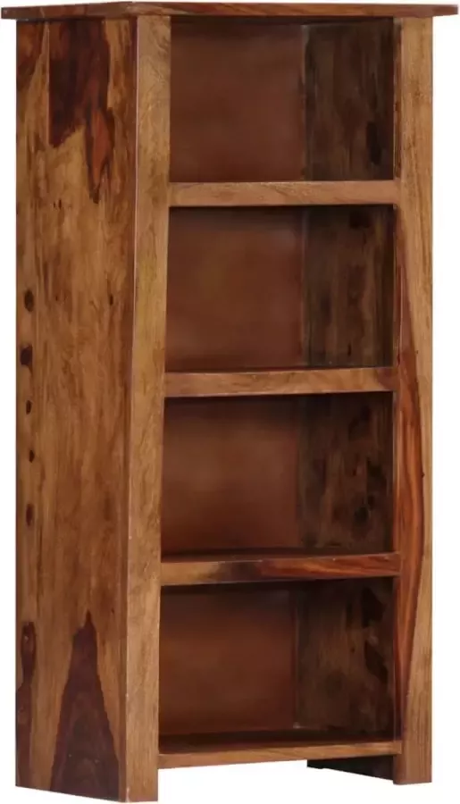 Furniture Limited Boekenkast 50x30x100 cm massief sheeshamhout