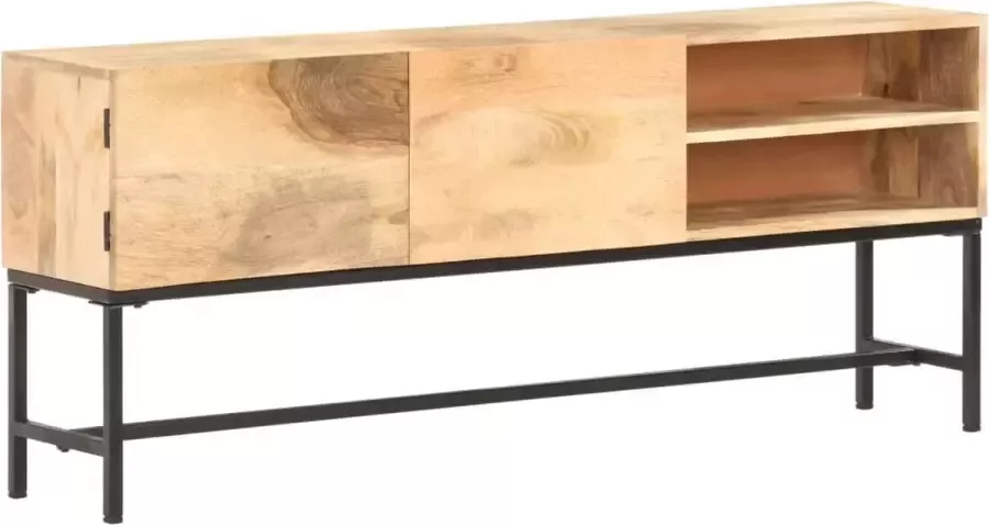 VidaXL Dressoir 145x30x60 cm massief mangohout Dressoir Mangohout Vintage Dressoir Landelijk Dressoir Salontafel - Foto 3