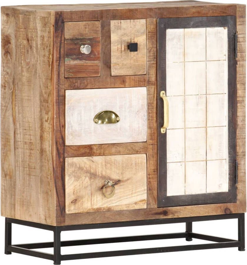 Furniture Limited Dressoir 60x30x70 cm massief gerecycled hout