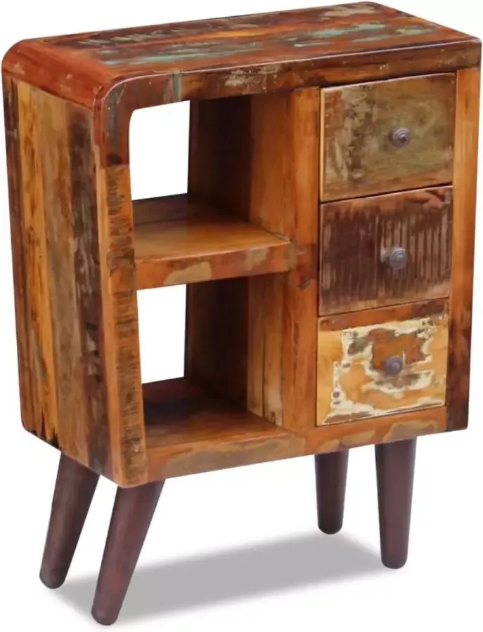 Furniture Limited Dressoir 60x30x80 cm massief gerecycled hout