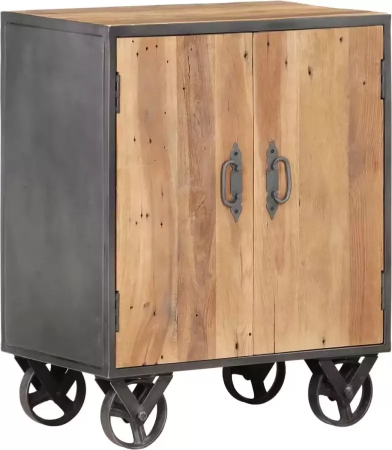 Furniture Limited Dressoir 60x35x74 cm massief gerecycled hout