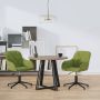 Furniture Limited Eetkamerstoelen draaibaar 2 st fluweel lichtgroen - Thumbnail 1