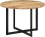 Furniture Limited Eettafel 110x75 cm massief mangohout - Thumbnail 2