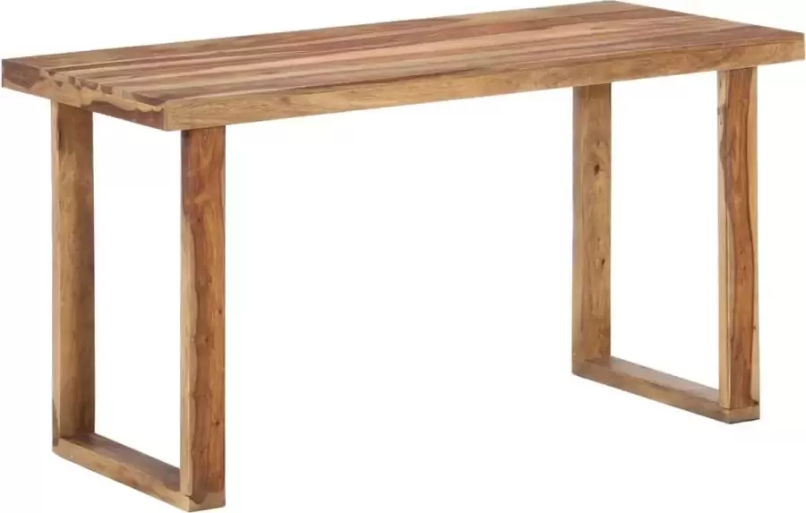 Furniture Limited Eettafel 140x70x76 cm massief sheeshamhout