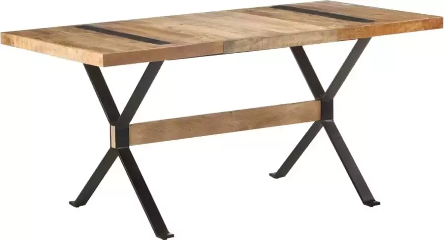 Furniture Limited Eettafel 160x80x76 cm ruw mangohout