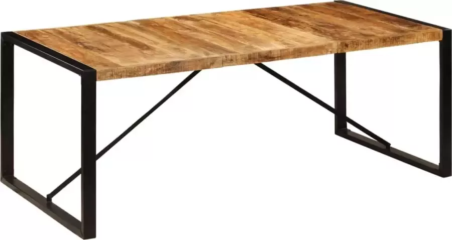 Furniture Limited Eettafel 200x100x75 cm massief mangohout