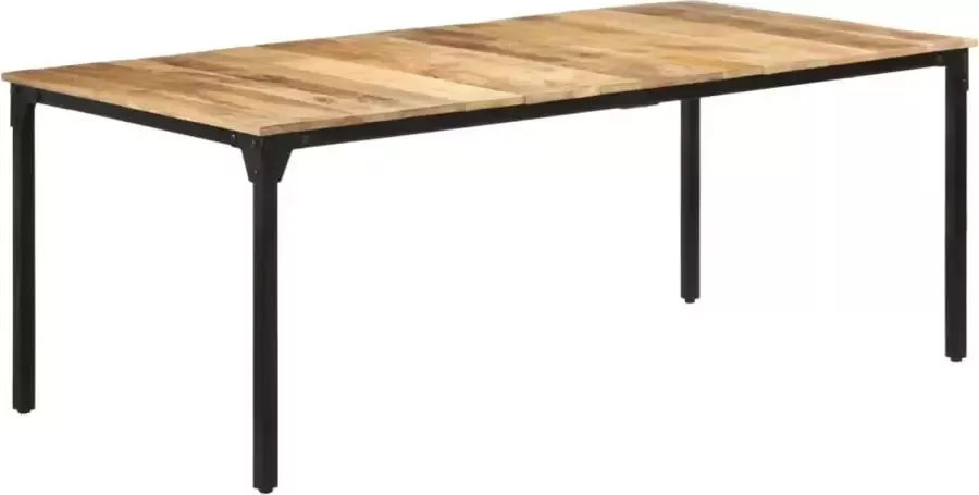 Furniture Limited Eettafel 200x100x76 cm ruw mangohout